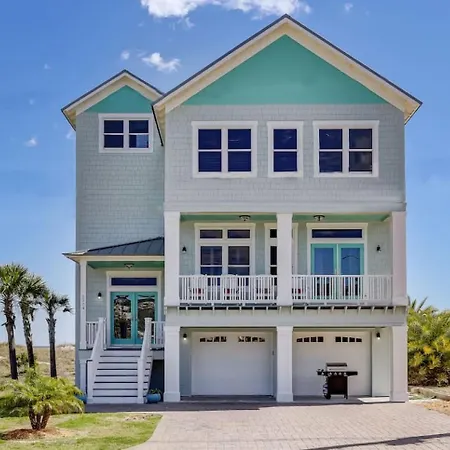 Mermaid Castle - Oceanfront Luxury Beach House - Rooftop Deck
